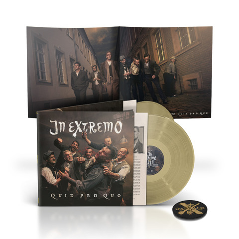 Quid Pro Quo by In Extremo - Ltd. goldene 2LP - shop now at In Extremo store