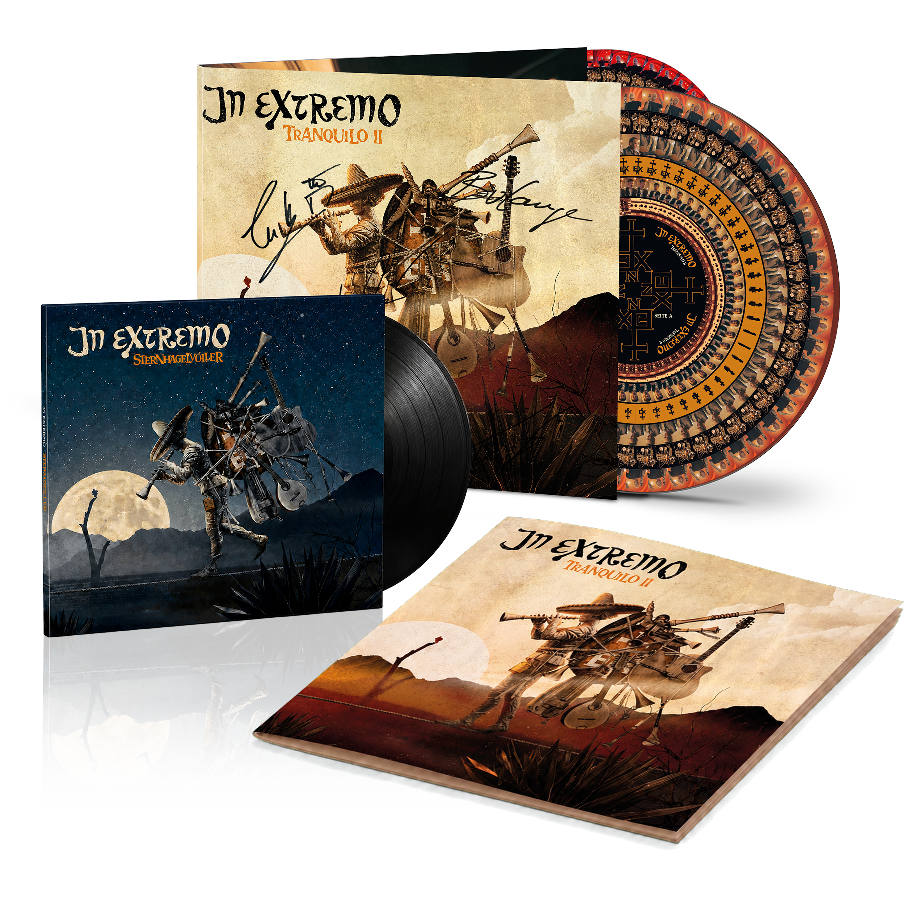 In Extremo Tranquilo II  Ltd. 2LP Zoetrope handsigniert + 10Inch 457355