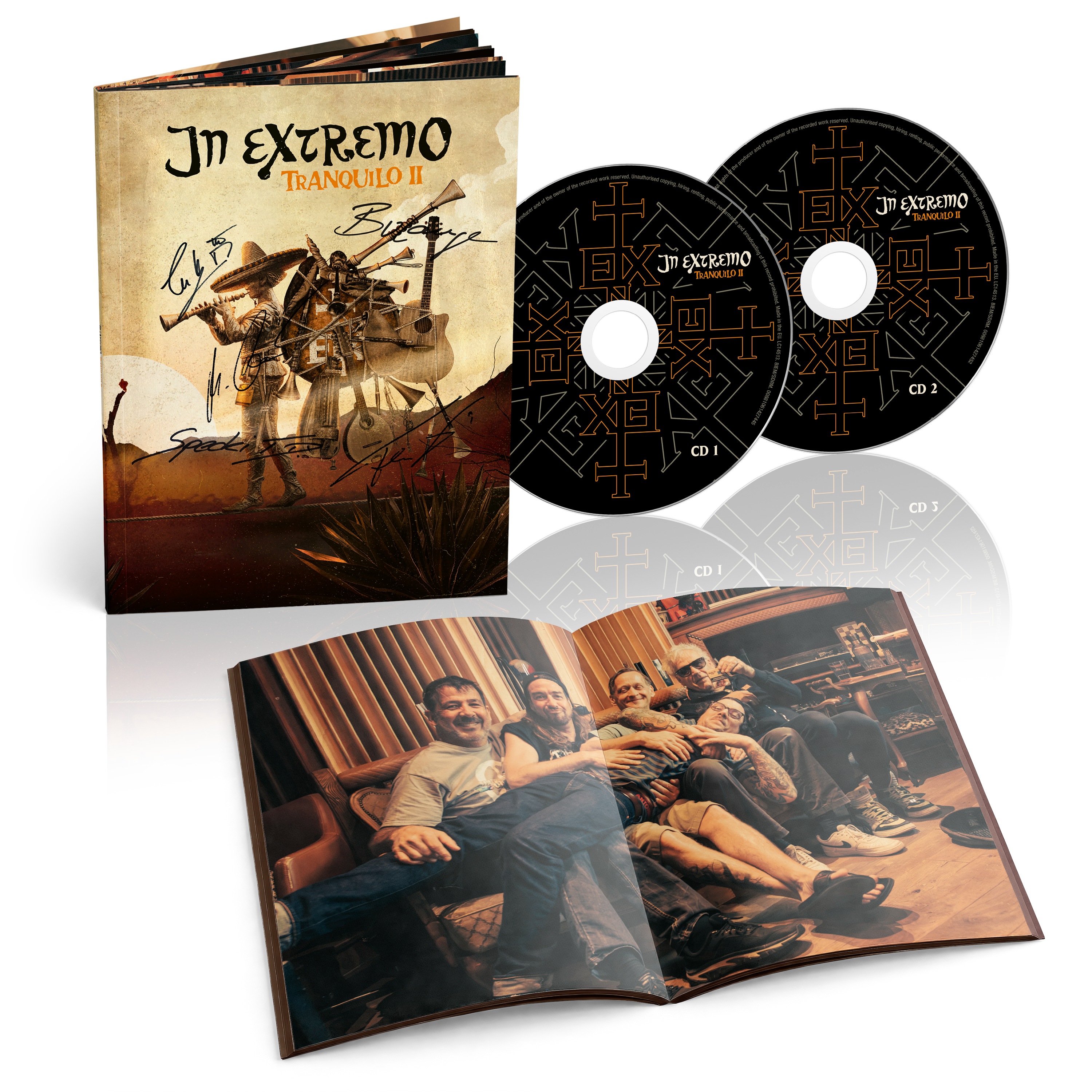 In Extremo Tranquilo II Ltd. Deluxe Edition handsigniert 457999