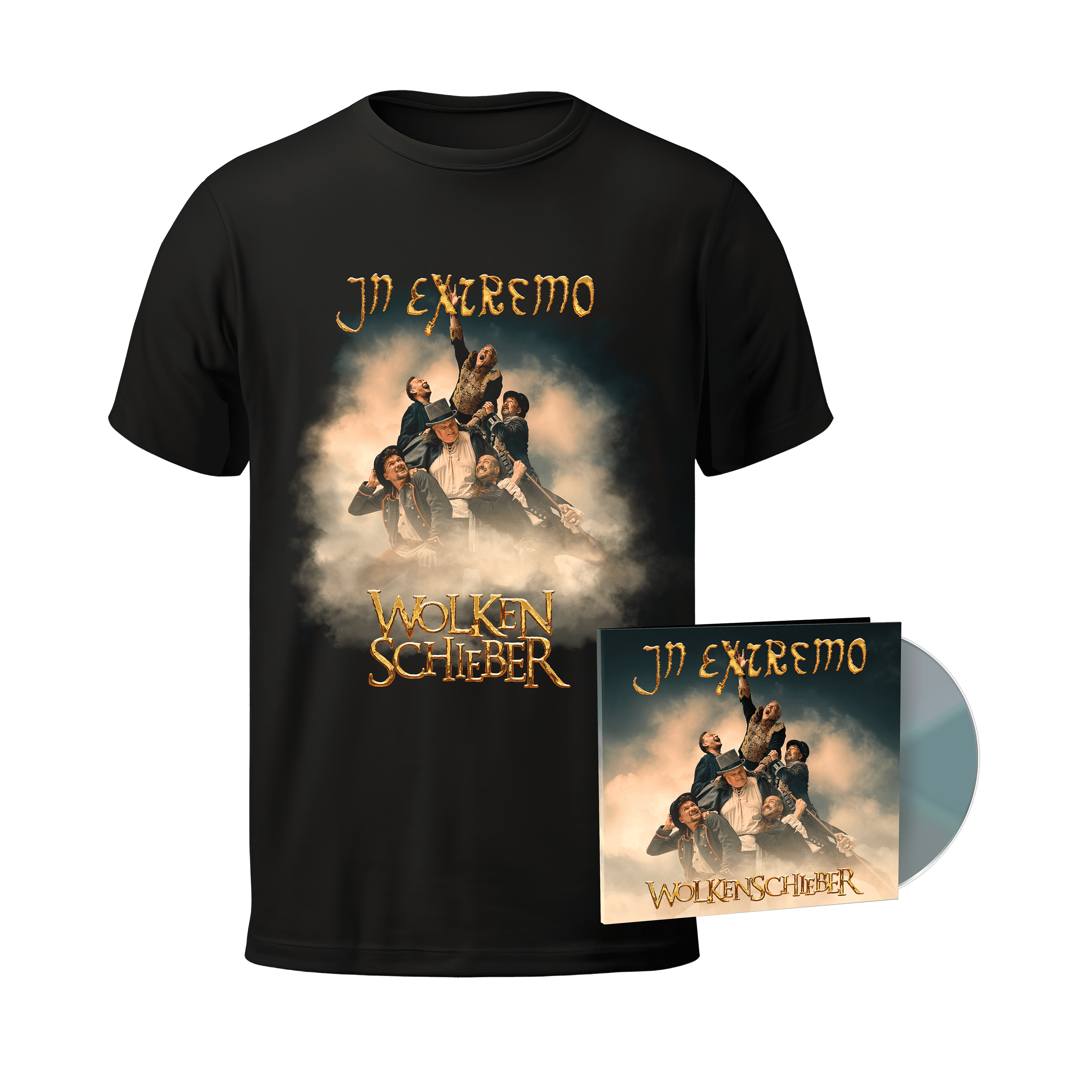 In Extremo Wolkenschieber CD (12 Tracks) + T-Shirt 365557
