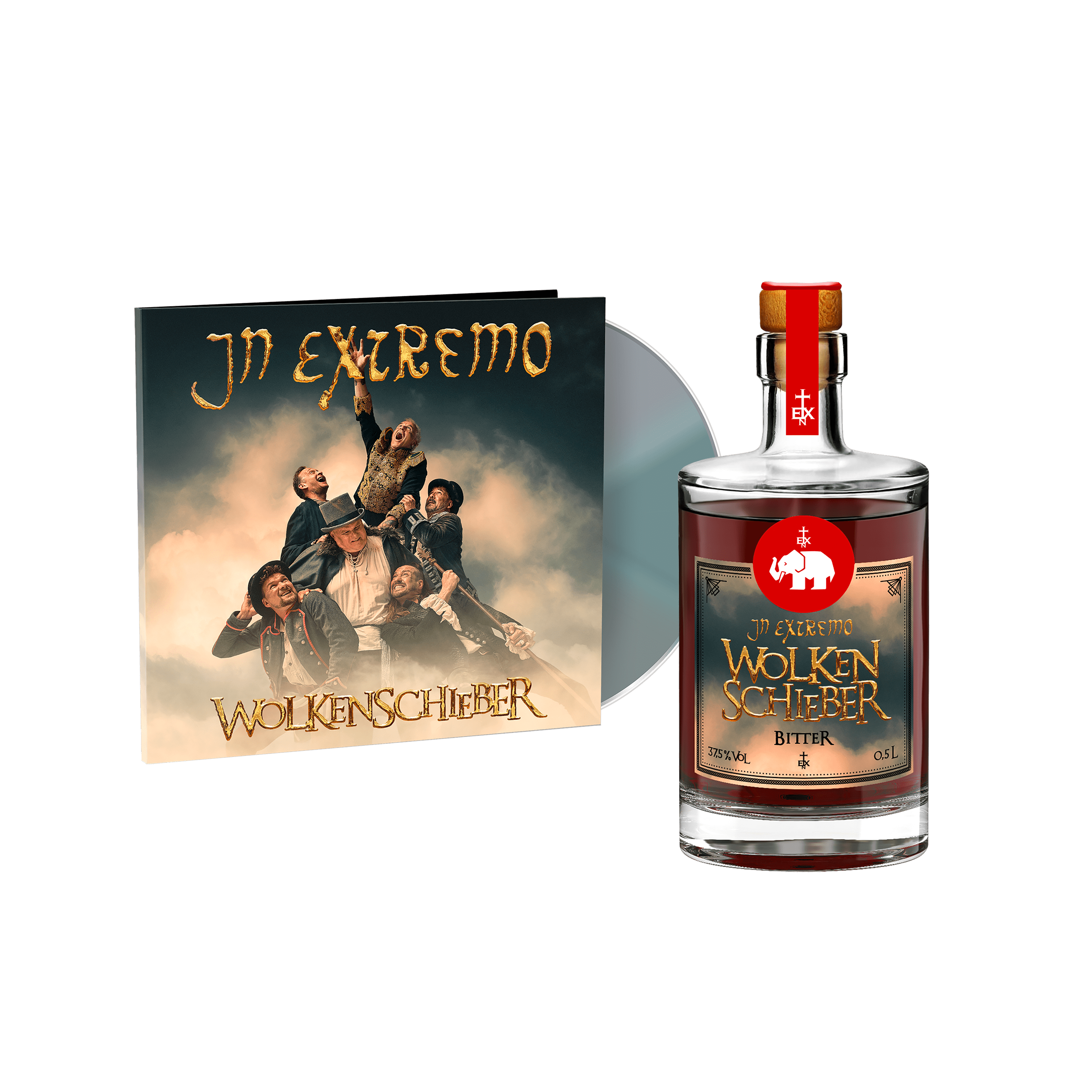 In Extremo Wolkenschieber CD (12 Tracks) + Wolkenschieber Bitter 365593