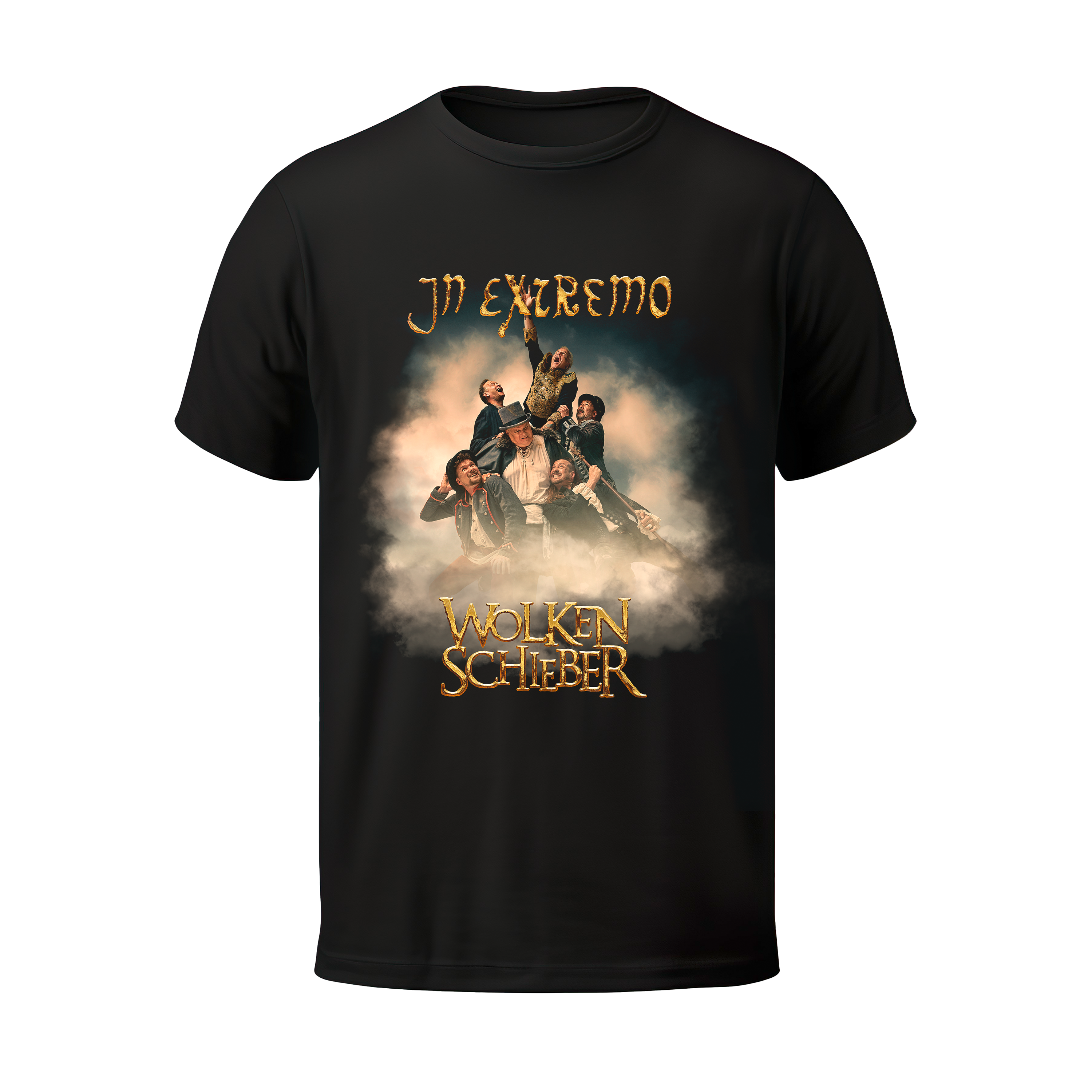 In Extremo Wolkenschieber Ltd. sign. Deluxe 2LP Pearl-Optik (14 Tracks) + Wolkenschieber-Bitter + T-Shirt 365659