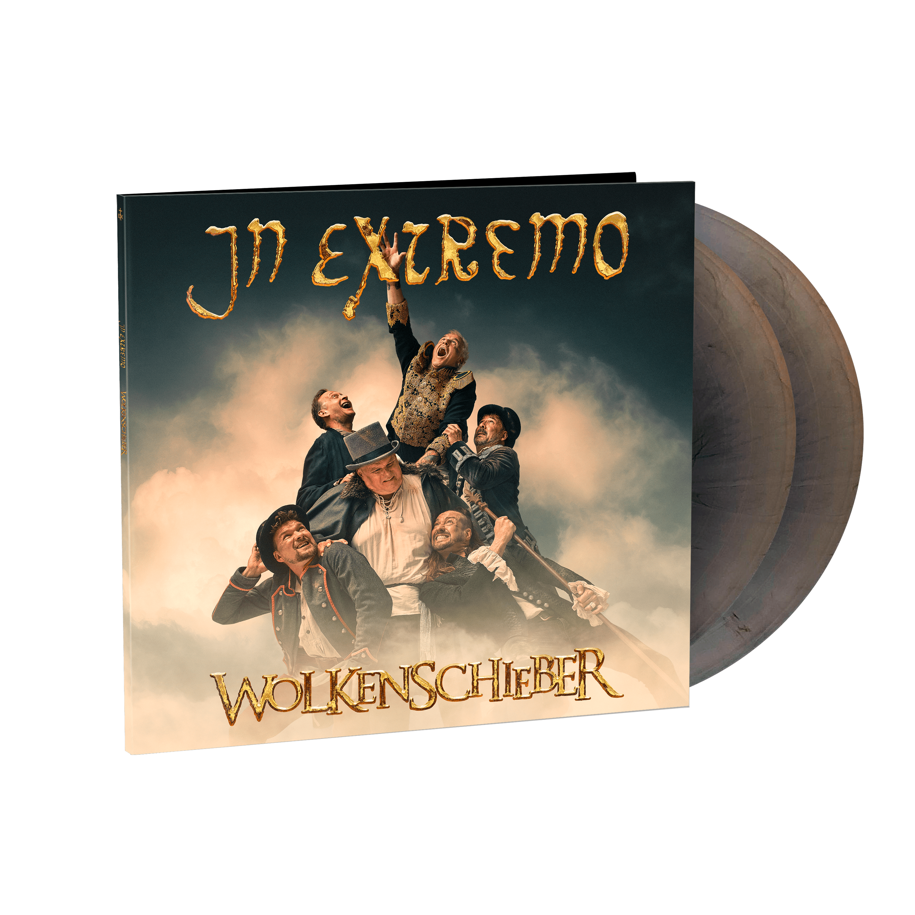 In Extremo Wolkenschieber Ltd. sign. Deluxe 2LP in Pearl-Optik (14 Tracks) 365551